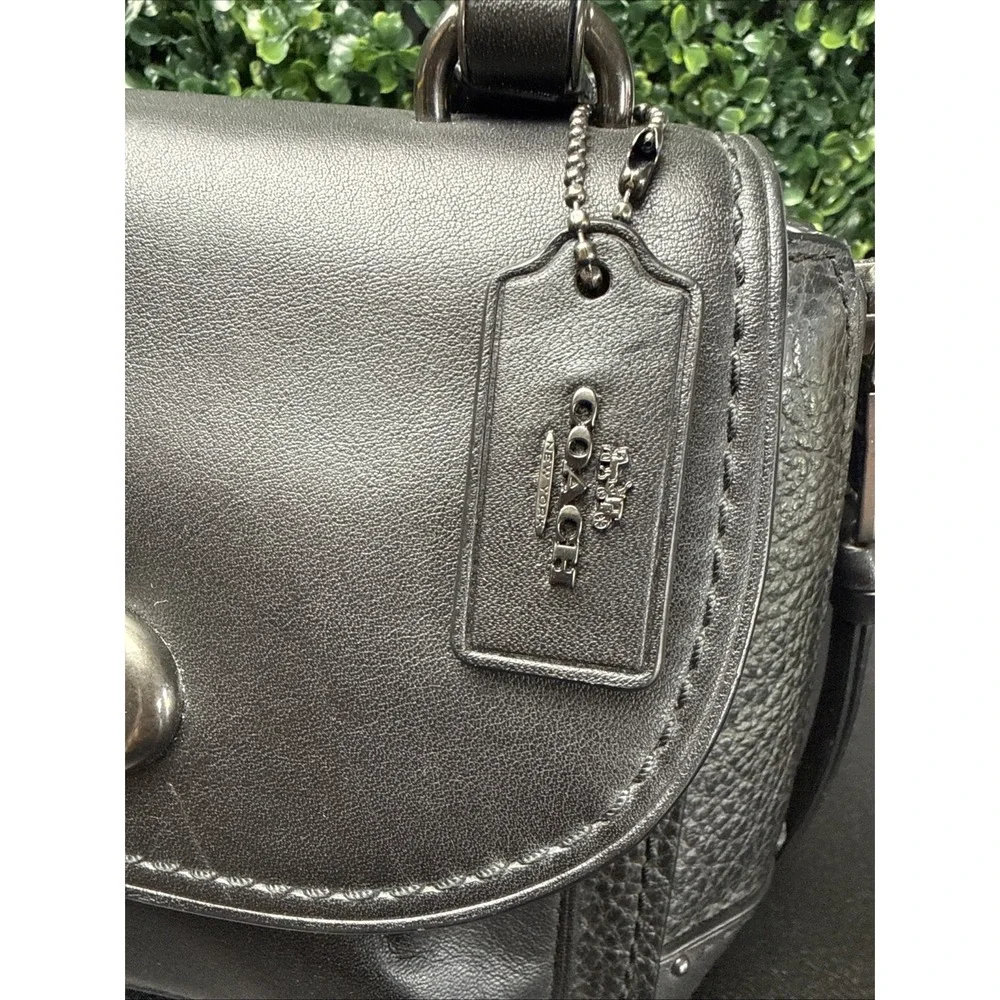 Coach Faye Convertible Backpack Leather - Picture 7 of 11